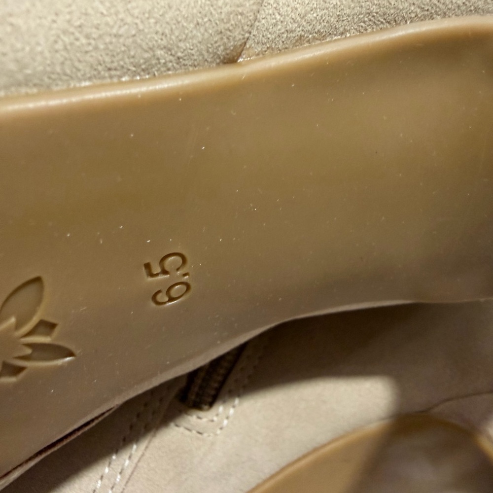BCBG Generation Women's Abbin Beige Suede Dress Boot -- 6.5 - Picture 12 of 12